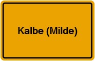 Grundbuchauszug Kalbe (Milde)
